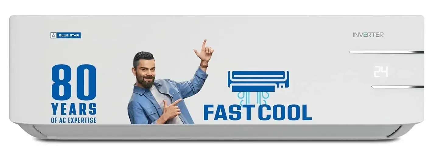Blue Star 1.0 Ton 3 Star Inverter Split AC